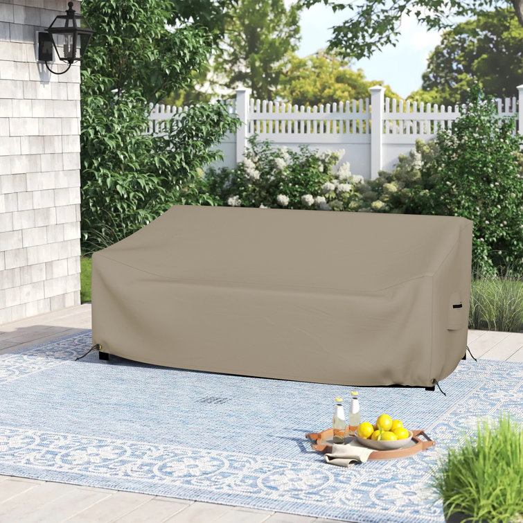 Latitude Run® Outdoor Patio Bench Cover Wayfair